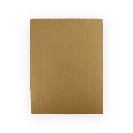 EcoSwift Brand Premium 6" x 9" Corrugated Cardboard Pads Inserts Filler Sheets 23 ECT, 6 in. x 9 in., Brown, 1-Pack