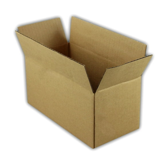 EcoSwift Brand Premium 8x4x4 Cardboard Boxes Mailing Packing Shipping Box Corrugated Carton 23 ECT, 8"x4"x4", Brown, 30-Pack