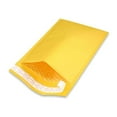 thumbnail image 1 of EcoSwift Brand Premium Kraft Bubble Shipping Bag Self-Seal Mailer, 6.75 in. x 9 in. (Size DVD), Solid Gold, 250-Pack, 1 of 6