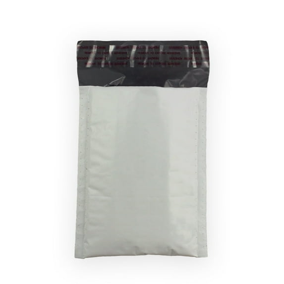 EcoSwift Brand Premium Poly Bubble Shipping Bag Self-Seal Mailer, 4 in. x 7 in. (Size 000), Solid Gray, 1-Pack