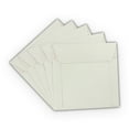 thumbnail image 1 of EcoSwift Brand Premium Self-Seal Rigid Cardboard Mailer 250GSM, 6 in. x 6 in., White, 250-Pack, 1 of 7