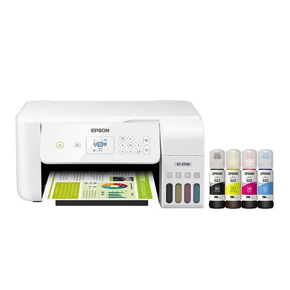 EcoTank ET-2720 Wireless Colour three-in-One Cartridge-Free Supertank ...