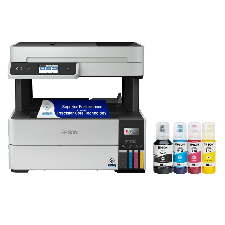 EcoTank Pro ET-5150 Wireless All-in-One Printer with Refillable