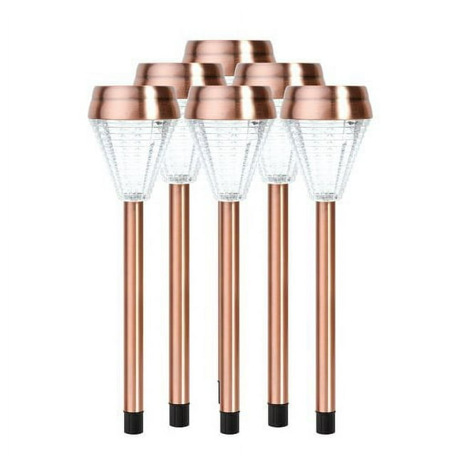 EcoThink Solar 1 Light LED Outdoor Pathway Light (Set of 6)