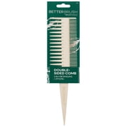 EcoTools Double-Sided Bamboo Hair Comb for Detangling and Styling