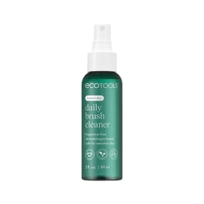 EcoTools Daily Makeup Brush Cleaner Spray, Quick-Drying, 3 oz Bottle