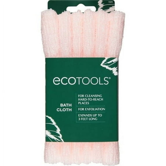 EcoTools Bath Cloth, Pink, 1 Cloth