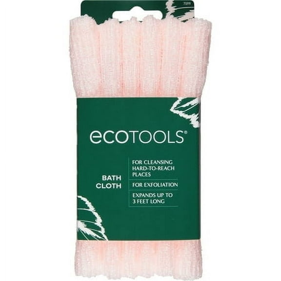 EcoTools Bath Cloth, Pink, 1 Cloth