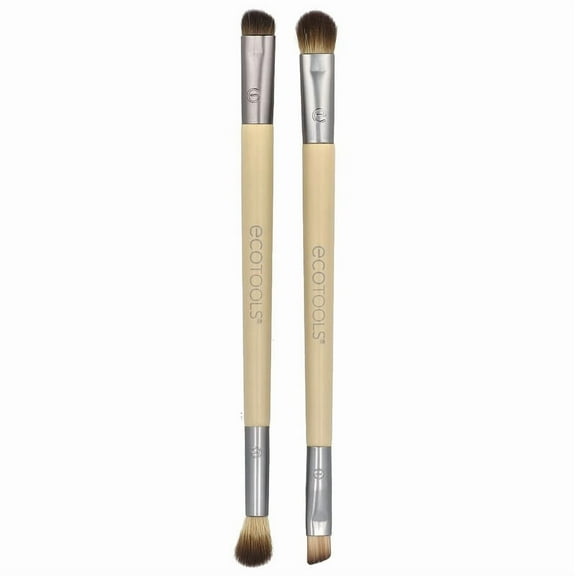 EcoTools Eye Enhancing Duo Makeup Brush Set 2.0 ea