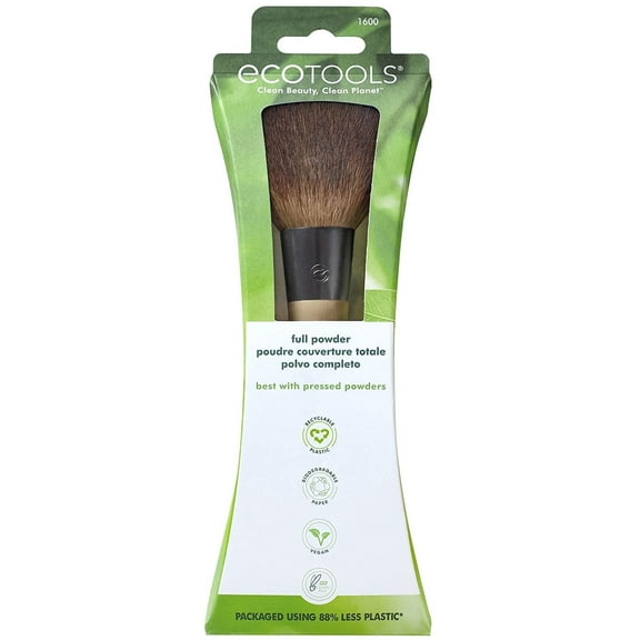 EcoTools, Full Powder Brush, 1 Brush Pack of 4