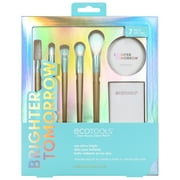 EcoTools Limited Edition Eye Shine Bright Makeup Brush Kit, 7 Piece Gift Set