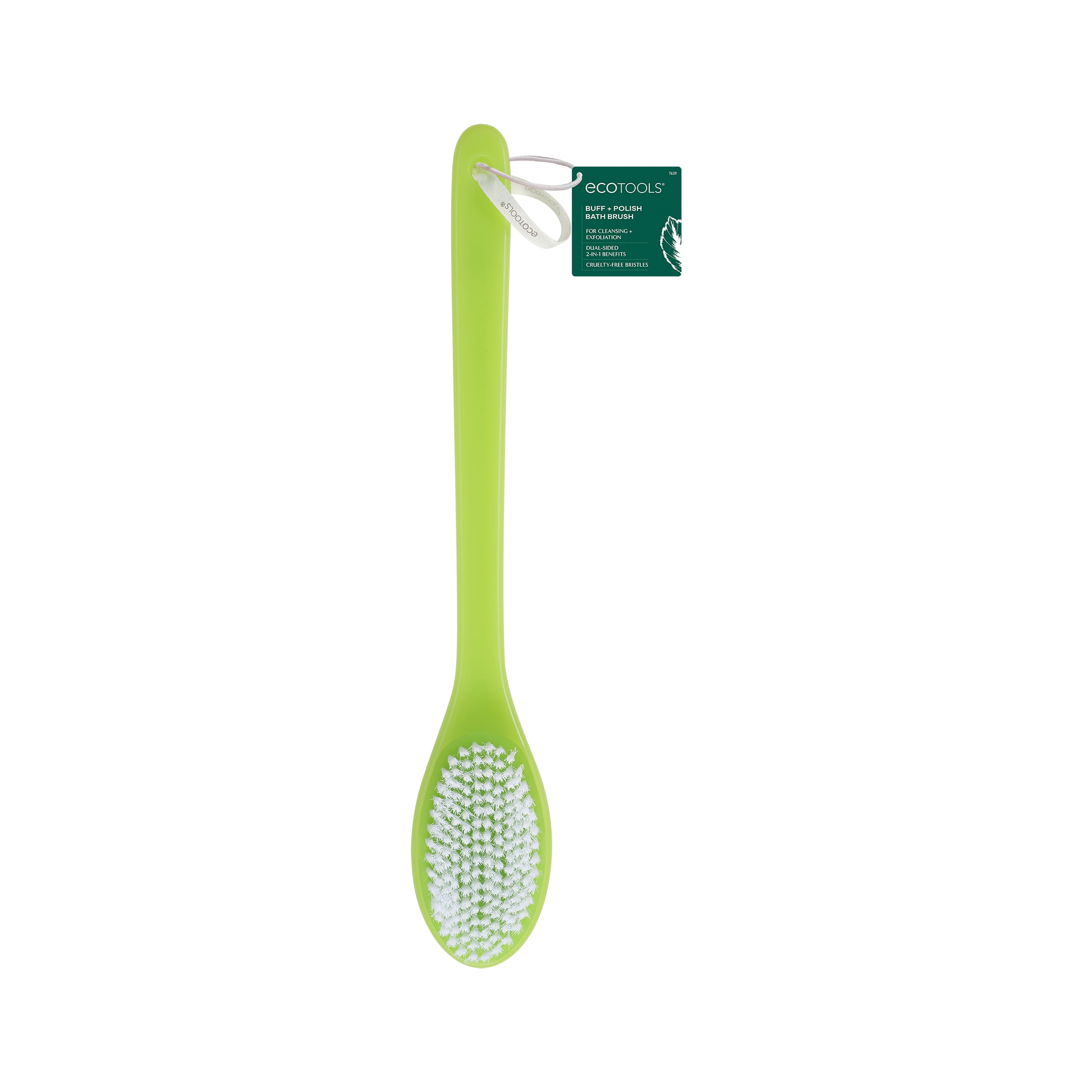 Shires Small Ezi-Groom Face Grip Brush In Lime Green