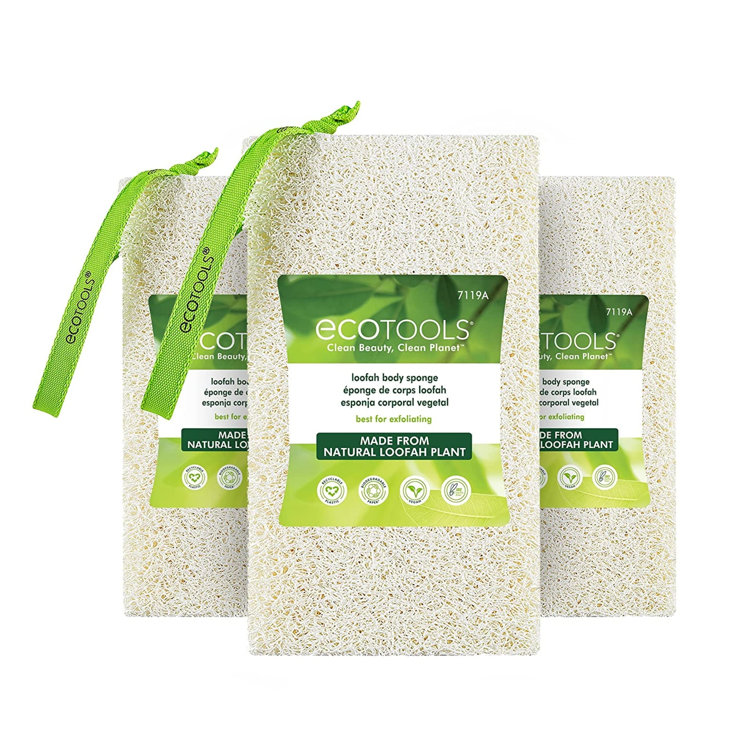 EcoTools Loofah Body Sponge, Mesh Netting Loofah, Exfoliating Body