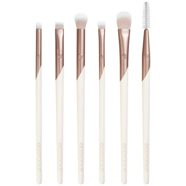 EcoTools Luxe Exquisite Eye Makeup Brush Kit, 6 Piece Set