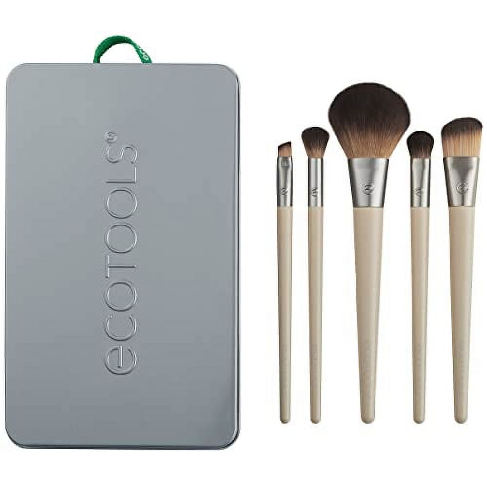 EcoTools Makeup Brush Set for Eyeshadow, Foundation, Blush, and