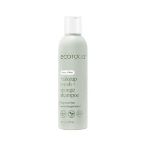 EcoTools Makeup Brush + Sponge Shampoo, Makeup Brush Cleaner, 6 fl.oz./ 177 ml, 1 Count