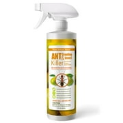 EcoVenger Ant Killer & Crawling Insect Killer (Citrus Scent) 16 OZ, Kills Fast in Minutes, Also Kills Spiders, Centipedes & More, Repels with Residual, Natural & Non-Toxic, Children & Pets Safe