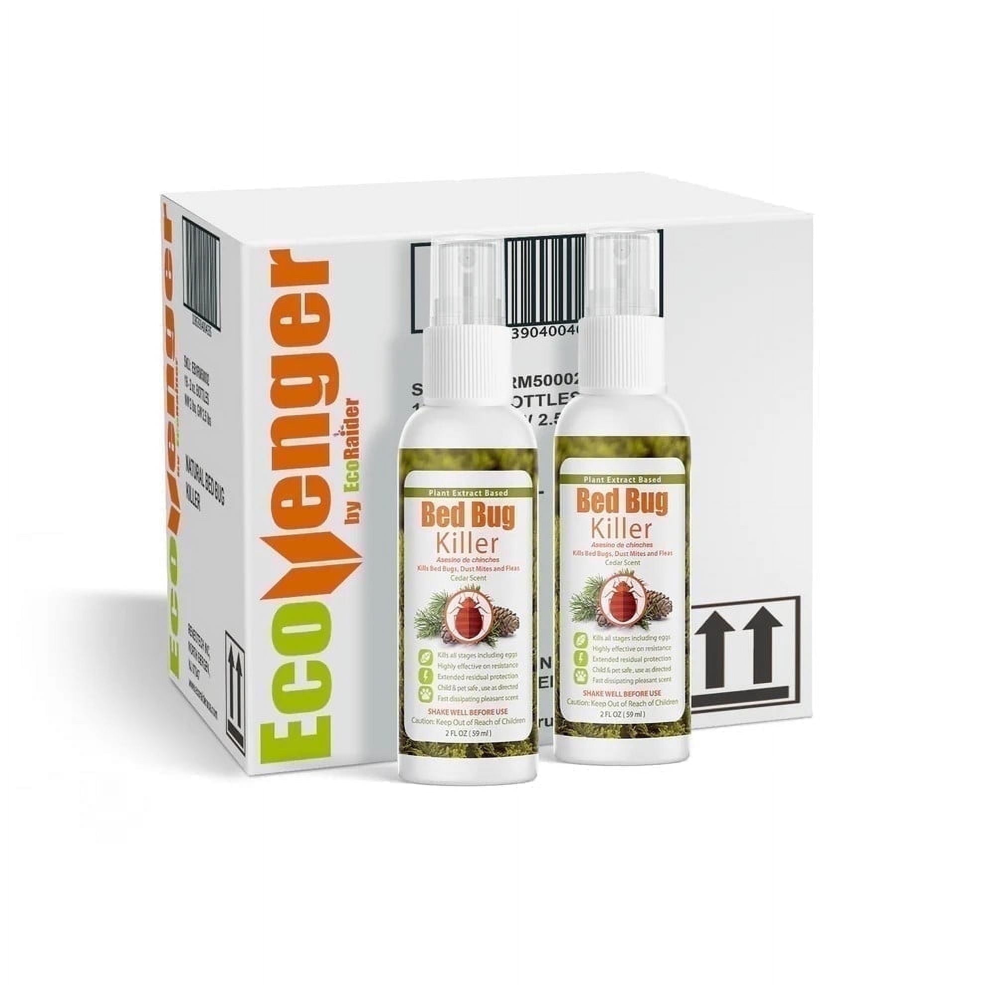 EcoVenger Bed Bug &amp; Egg Killer Sprayer- 2oz Travel-Size (16-Pack) 100% ...