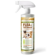 EcoVenger Flea & Tick Removal Spray 16 oz for Dogs and Cats, Protects from Fleas, Mites, Ticks & Mosquitoes