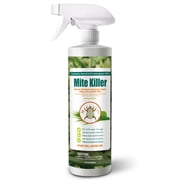 EcoVenger Mite Killer 16 OZ Spray, Kills Dust Mites, Scabies, Bird Mites, Chiggers, Poultry Mites, Spider Mites for Residential, Plant, Animals & Birds, Plant-Based and Non-Toxic