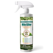 EcoVenger Mite Killer 16 OZ Spray, Kills Dust Mites, Scabies, Bird Mites, Chiggers, Poultry Mites, Spider Mites for Residential, Plant, Animals & Birds, Plant-Based and Non-Toxic