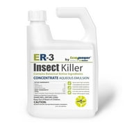 EcoVenger Pro ER-3 Insect Killer Concentrate 32 oz, Triple-Action Control for Mosquitoes & Flying Insects, Adulticide + Larvicide + Spatial Repellent, Child & Pet Friendly