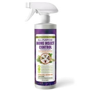 EcoVenger All Purpose Home Insect Control 16 oz, Fleas, Fruit Flies, Gnats, Moths, Roaches, Spiders, Fast Kill, Lasting Prevention, Kill Eggs, Plant Extract Based & Non-Toxic