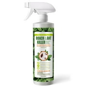 EcoVenger Roach & Ant Killer 16 oz, Kills on Contact, Extended 4-Week Deterrence, Kills Ants & Other Crawling Insects, Natural & Non-Toxic, Pleasant Botanical Scent, Safe for Children & Pets