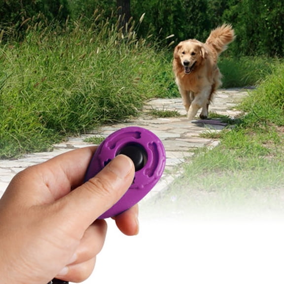 EcoVerve 1 Piece New Dog Pet Click Clicker Training Trainer Aid Wrist Strap
