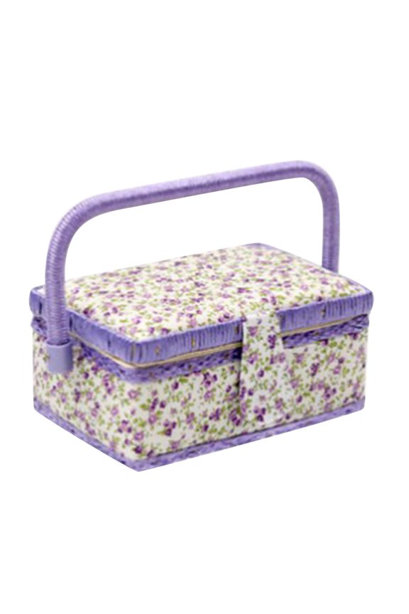 1pc Sewing Package Wooden Beginner Sew Removable Tray Pincushion For Craft Mending Storage Package Thread Portable Fabric Wooden Storage Home Desktop Makeup Bag Retro Package