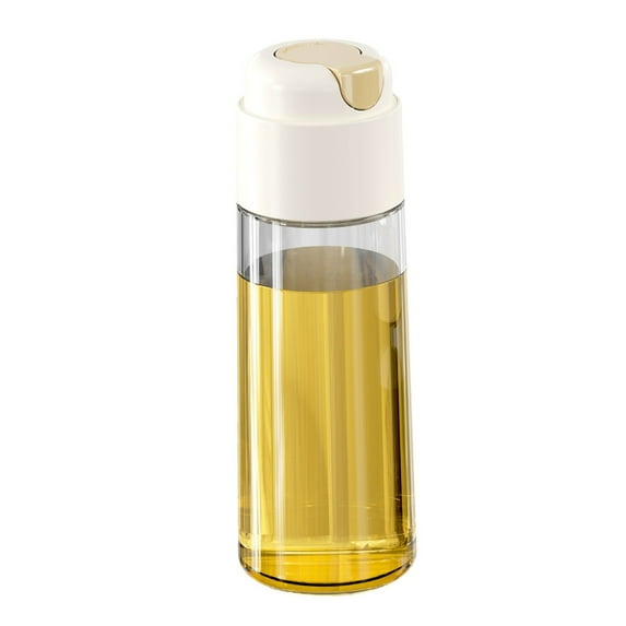 EcoVerve Automatic Opening Glass Oil Dispenser Leak Proof Kitchen Bottle For Cooking Oil & Soy Drip Design