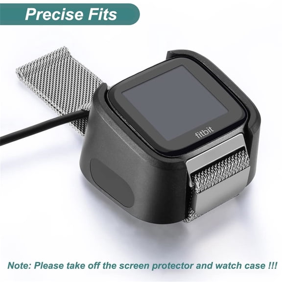 EcoVerve Charger And Charging Cord Suitable For Fitb It Versa 1/Versa Lite/Versa S E Smartwatch