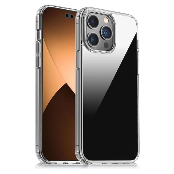 EcoVerve Clear Transparent Soft Rubber Slim TPU Cover Compatible With IPhone 14 Pro Max 6.7inch