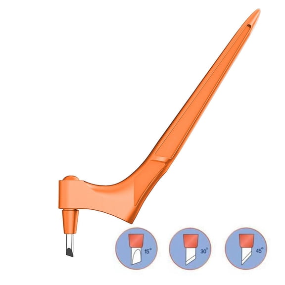 EcoVerve Craft Cutting Tool Pen 360° Rotating Bladewhich DIY Craft Cutting Tool For Paper Card (with 15°/30°/45° Bladewhich)