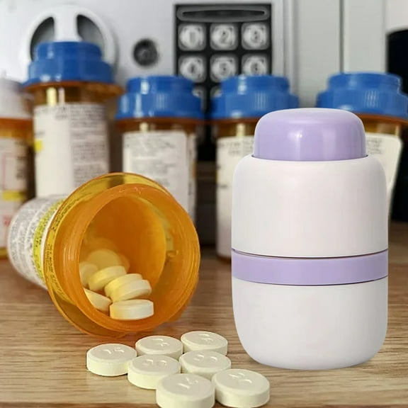 EcoVerve Cutter 1/4 Or 1/2 Divider Portable Pretty Crusher With Storage Space For Small Or Large