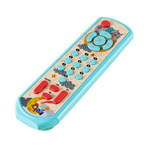 EcoVerve "Delightful Learning With Cartoon Music Remote For Kids: Early Education At Its !"