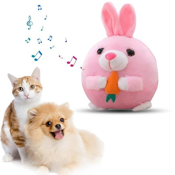 EcoVerve Dog Toy That Can Learn To Talk Sing And Dance With USB Charging Pig Shape Toy For Pet Moving Pet Toy
