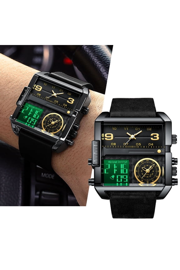Full Automatic Mechanical Watch And Trendy Korean Quartz Men's Watch