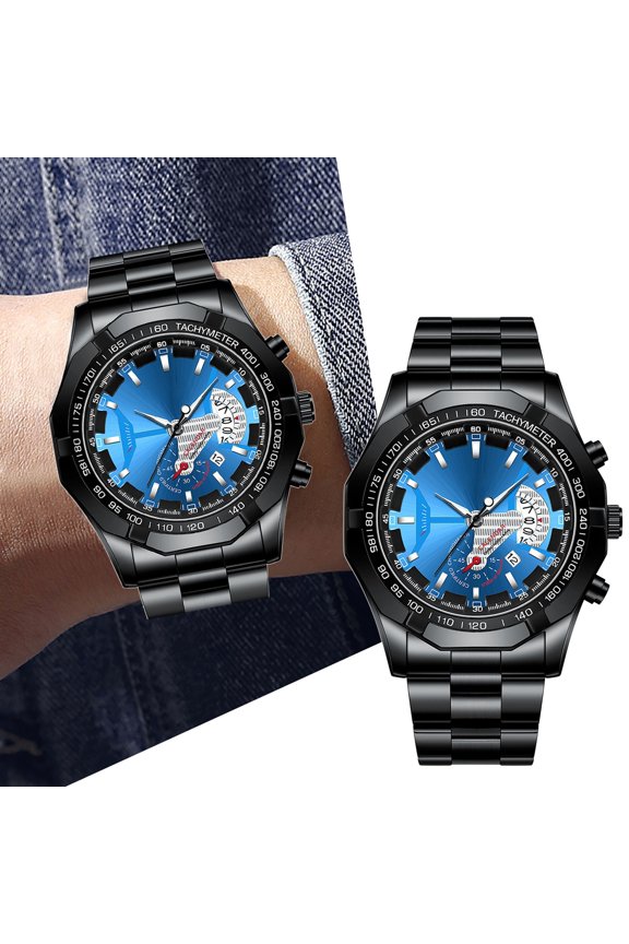 Full Automatic Mechanical Watch And Trendy Korean Quartz Men's Watch