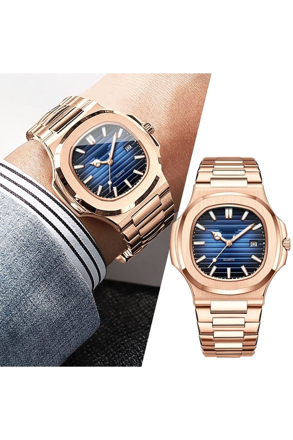 Full Automatic Mechanical Watch And Trendy Korean Quartz Men's Watch