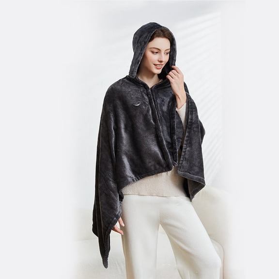 EcoVerve Heated Blanket Is A Must Have For Nap Comfortable And Warm Temperature Adjustable Portable And Convenient And Multifunctional Design.