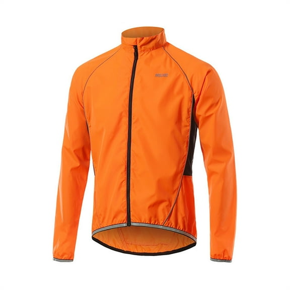 EcoVerve Men's Full Zipper Long Sleeves Cycling Bicycles MTB Bike Shirt