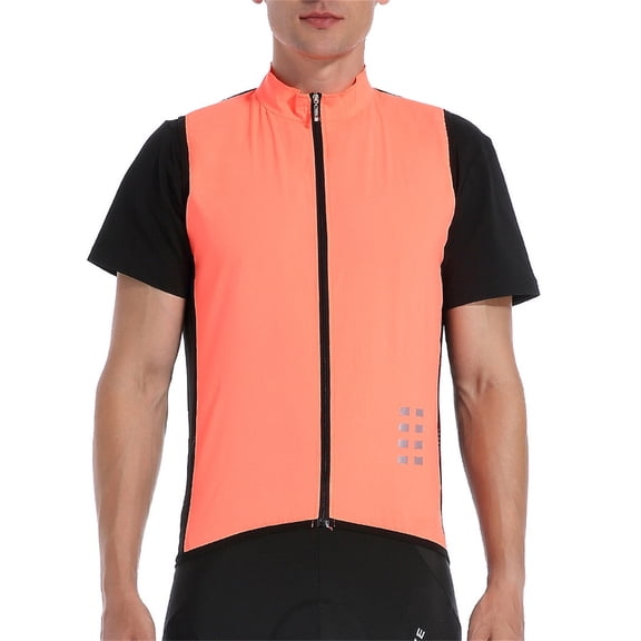 EcoVerve Men's Lightweight Soft Vest Windproof Sleeveless Jacket Travel Hiking Running Golfs