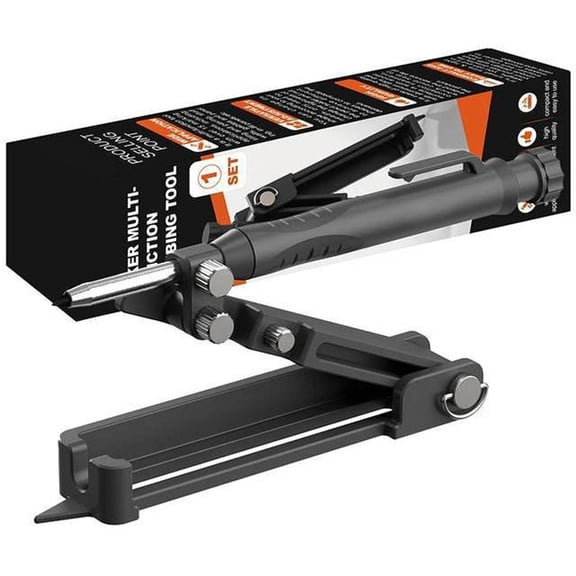 EcoVerve Metal Tool Writing Tool With Deep Hole Pencil Woodworking Line Measuring Multifunctional Taking Shape Gauge