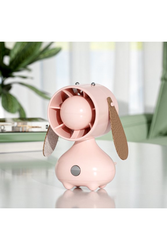 Mini Fan 350mah Rechargeable Personal Fan Summer Creative USB Charging Portable Silent Keychain Mini Fan Handheld For Travel Walking Hiking