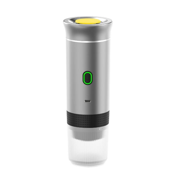 EcoVerve Portable Machine Travel Coffee Maker For Camping Car Coffee Maker Self Heating With Type C Compatible With Ground Coffee & NS For RV Hiking Portable Machine