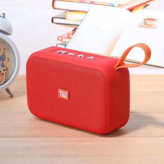 EcoVerve Portable Speaker Fabric Speaker Portable Card Insertion Usb Small Speaker Electronic Speaker