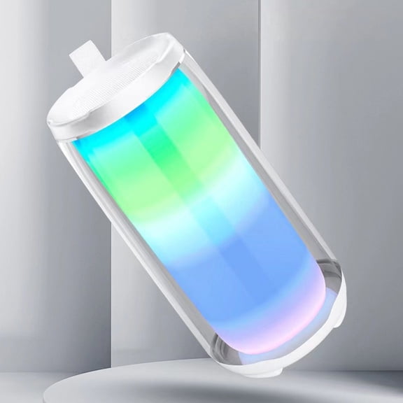 EcoVerve Portable Speaker LED Light Pluse5 Mini With Powerful Bass For Home Decor