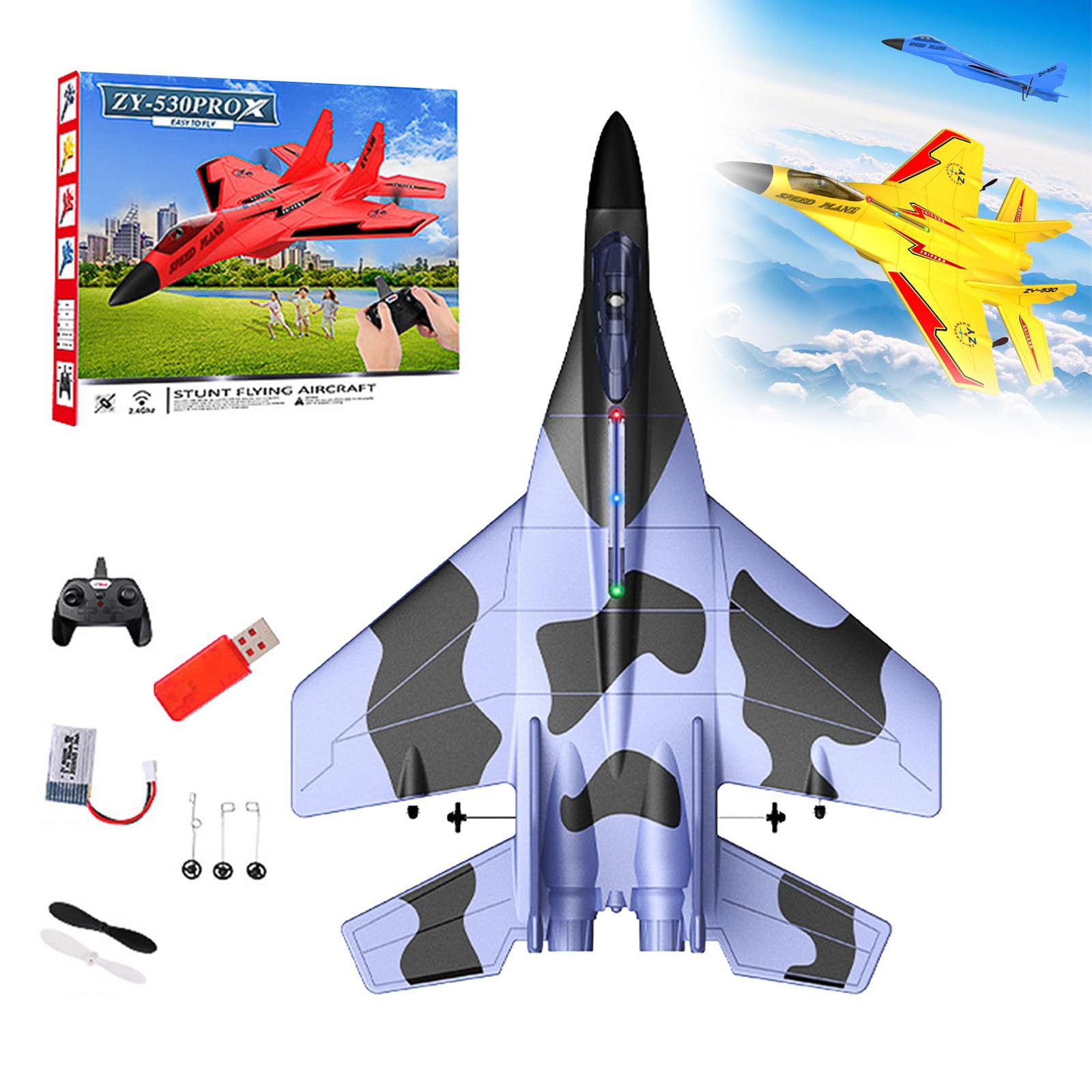 EcoVerve Remote Control Aircraft Fixed Wing Aircraft Model Remote ...