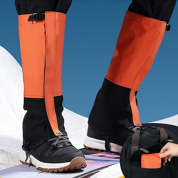 EcoVerve Snow Gaiters Winter Shoes Ive Leg Covers For Snowboarding Mountaineering Skiing